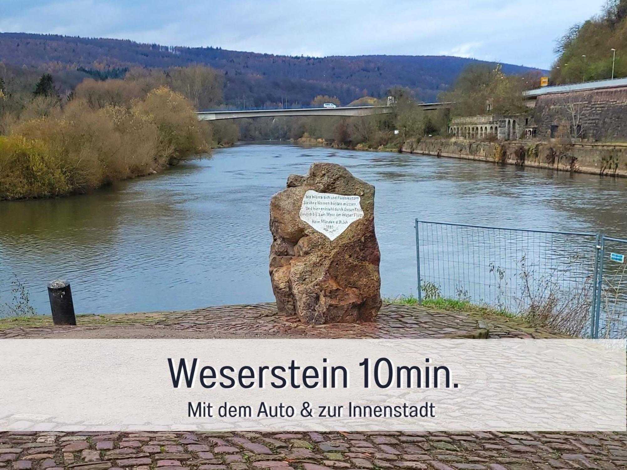 Am Feldrain - Urlaub Mit Hund Im Weserbergland Hannoversch Münden Exterior foto